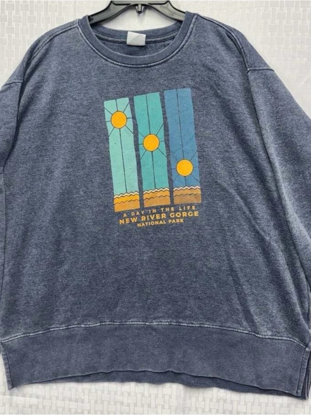 Ouray Sportswear New River Gorge National Park Graphic Crewneck Sweatshirt